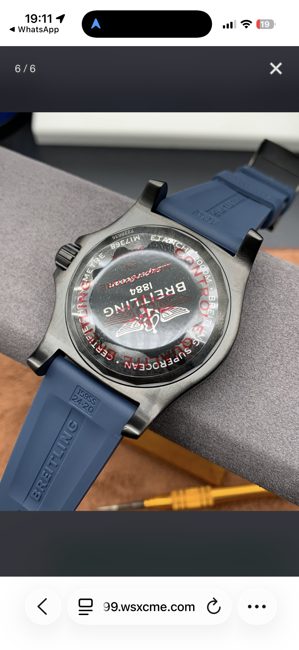 Breitling-“Superocean Automatic 44 Night Mission Blue”