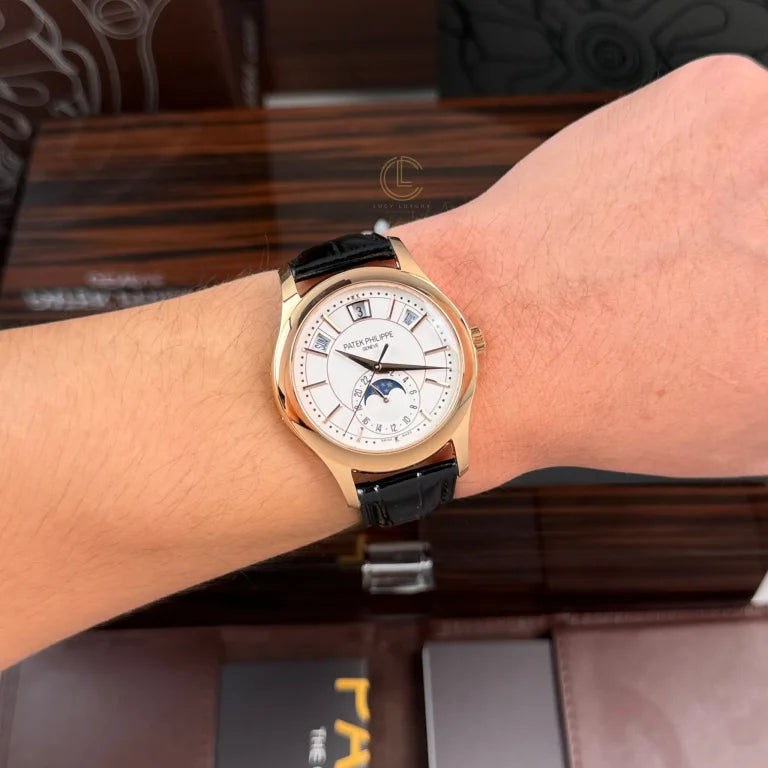 Patek Philippe Annual Calendar 40mm White Dial
